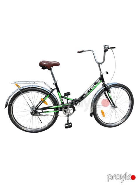 Qatlanan velosiped V-26, yaşıl/qara, 24 düym — Bakı