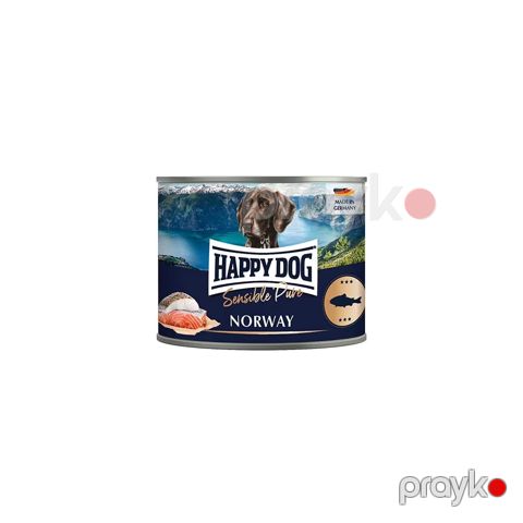 İtlər üçün nəm yem Happy Dog Sensible Pure Norway dəniz balığı ilə 200 q - 4001967155969 — Bakı