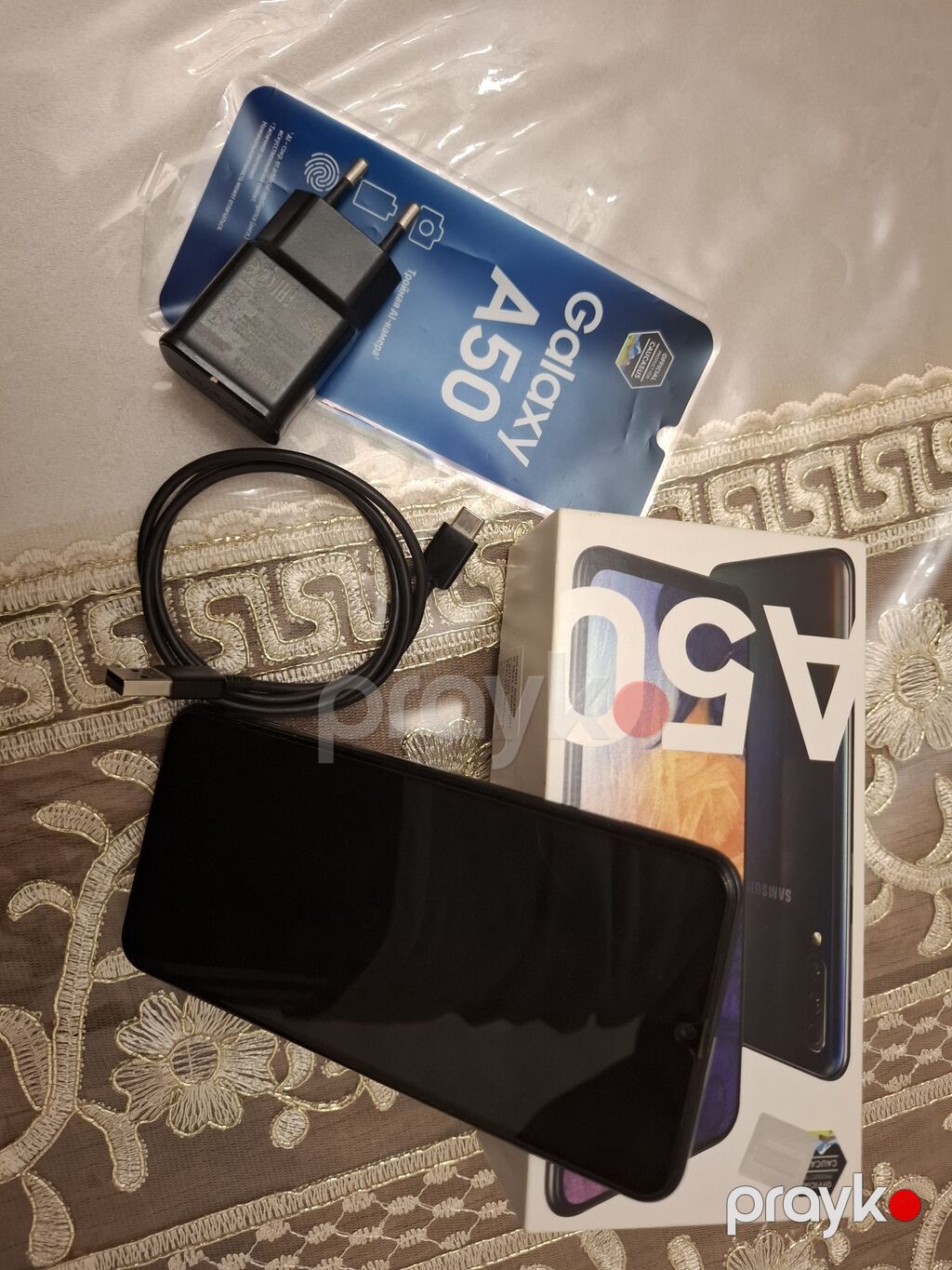 Samsung Galaxy A50, rəng - Qara, Barmaq izi — Samsung, Bakı (4)