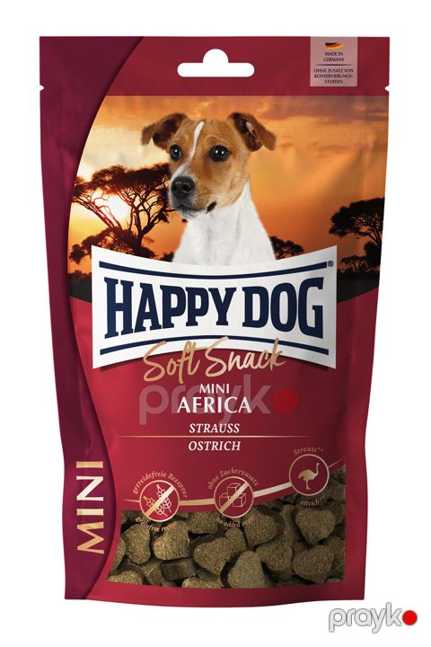 Itlər üçün kroketlər Happy Dog Soft Snack Mini Africa, 100 q — Bakı