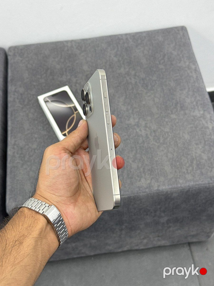 Apple iPhone 16 Pro Max Natural Titanium 256GB/8GB — Smartfonlar, Bakı (3)