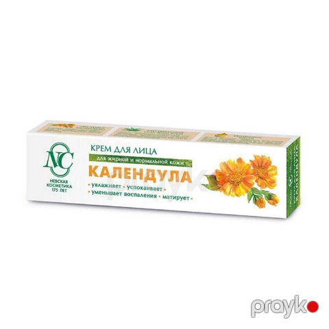 Krem üz üçün Невская Косметика, Gülümbahar, yağlı və normal dəri üçün, 40 ml — Bakı