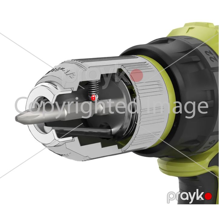 Drel-vintburan (akkumulatorlu) Ryobi ONE+ R18DD7-252S 5133004534 — Təmir və inşaat, Bakı (3)