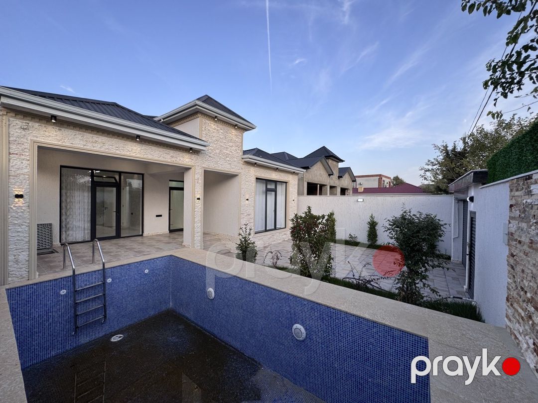 Satılır 4 otaqlı həyət evi/bağ evi 140 m² — Ev, villa, Bakı (2)