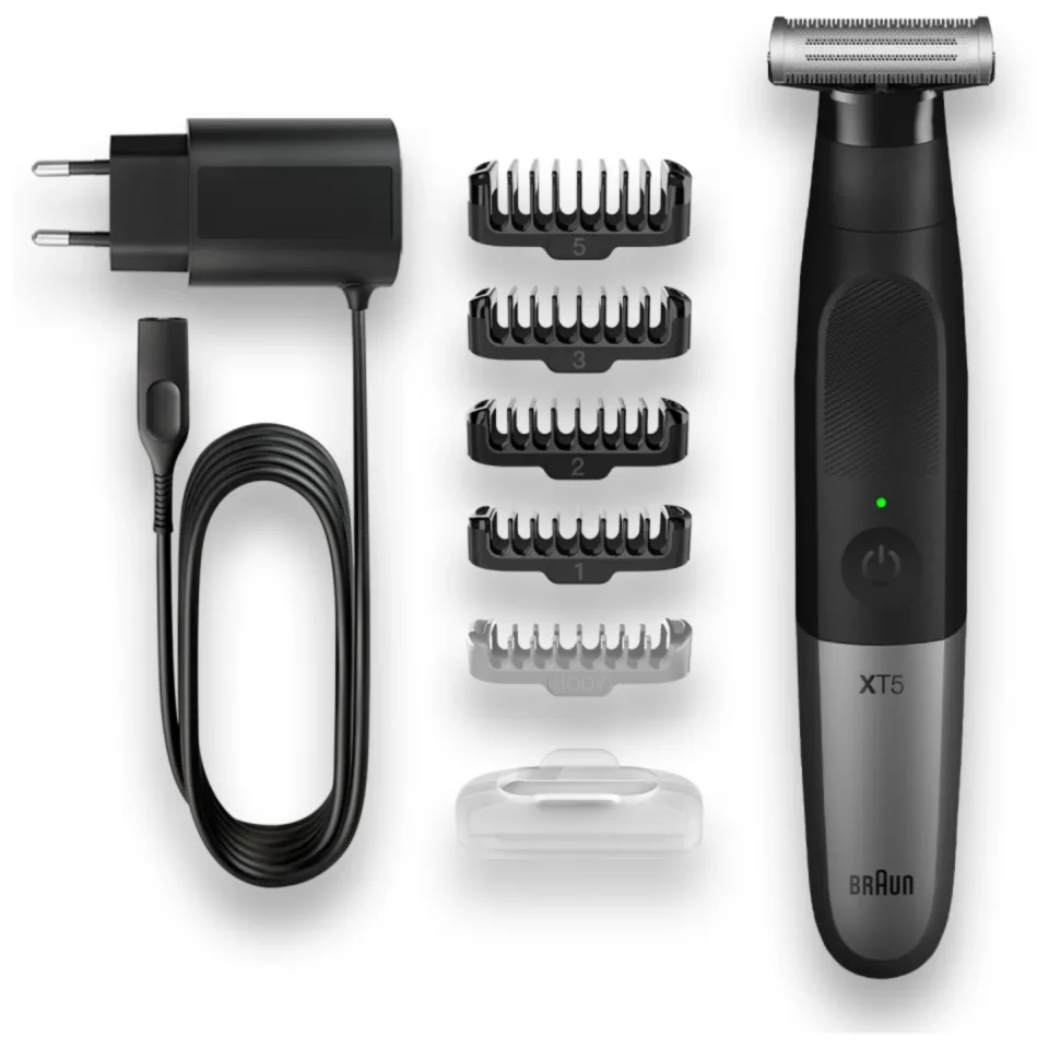 Trimmer Braun XT5100 Black Silver — Gözəllik və sağlamlıq, Bakı (5)