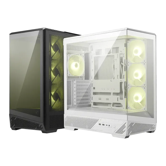 MSI MAG Pano 130R PZ Black ATX Kompüter Korpusu — Bakı