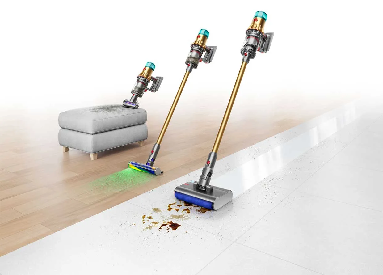 Dyson V12s Detect Slim Submarine Complete (Gold/Gold) — Mallar, Bakı (4)