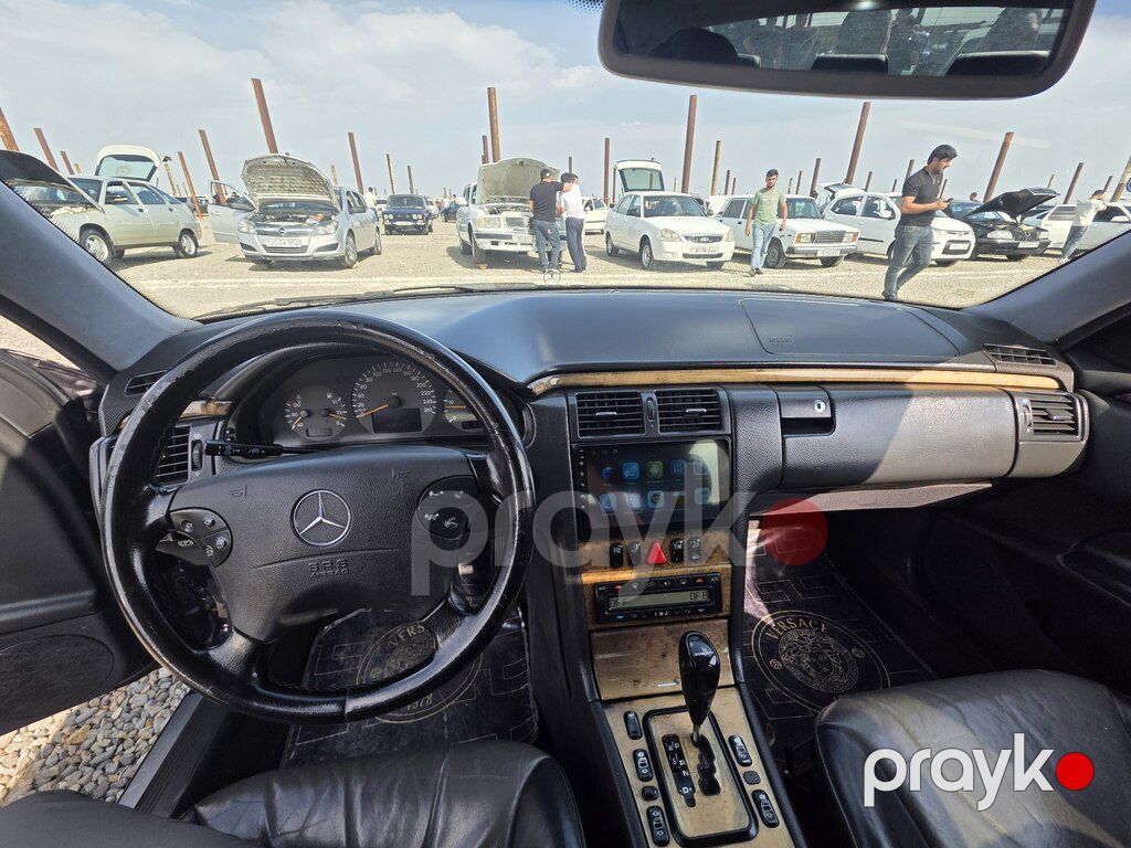 Mercedes E 320, 3.2 L, 2001 il, 437 000 km — Avtomobillər, Bərdə (12)