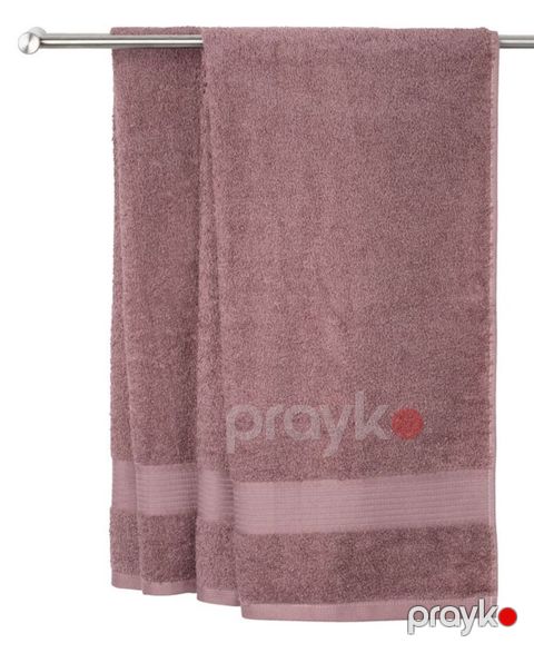 Hamam dəsmalı Jysk Karlstad By Kronborg, 70x140 sm, pambıq, tünd çəhrayı — Bakı
