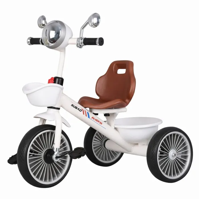 Tricycle Ağ Üçtəkərli Uşaq Velosipedi — Bakı