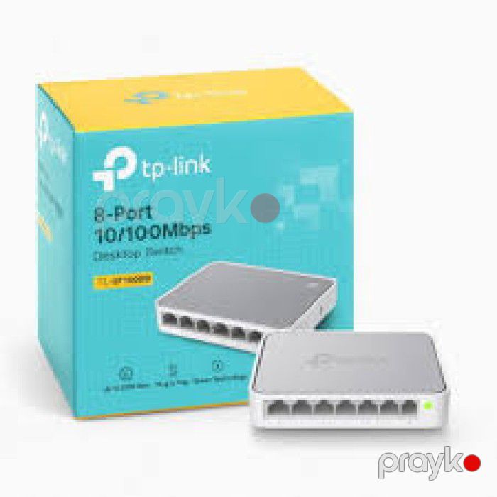 Tp-lınk TL-SF1008D 8 Port 10/100 Mbps Fast Ethernet Desktop Switch — Elektronika, Bakı (2)