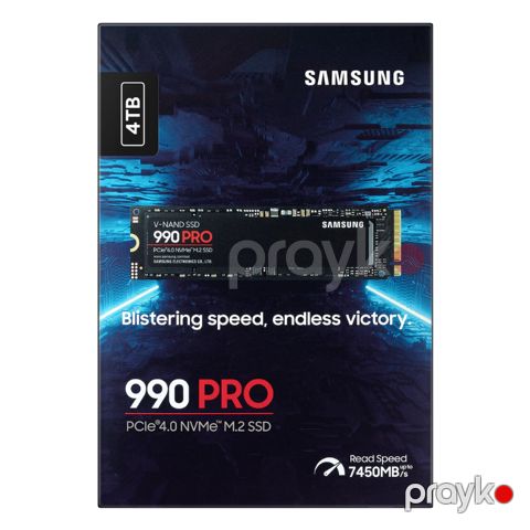 SSD Samsung 990 pro 4TB PCle 4.0 M.2 NVMe (SAM-990P-4T-M2N) — Bakı