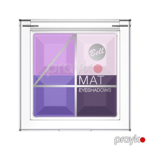 Kölgələr paleti Bell 4 Mat Eyeshadows 06 Lilac Gold 4.8 q — Bakı