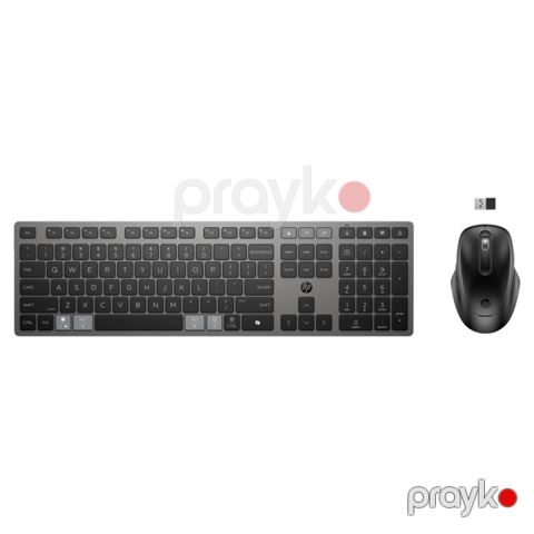 HP 725 Multi-Device Rechargeable Wireless Keyboard and Mouse Combo (9T5B0UT) — Bakı