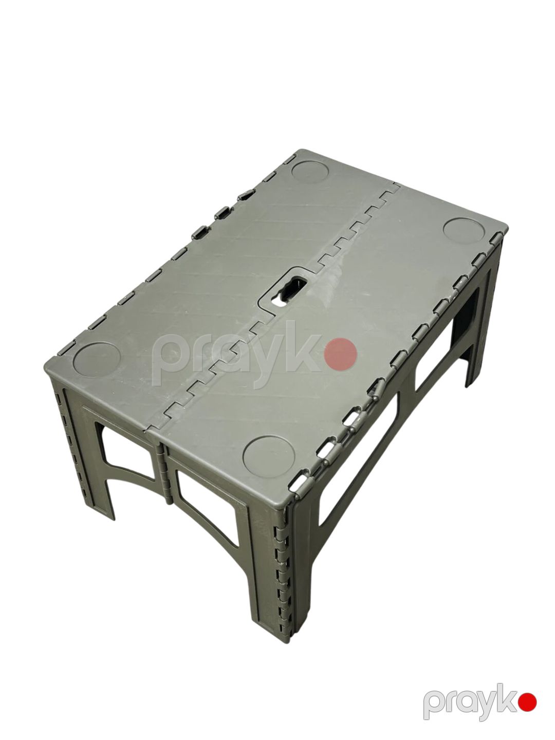 Qatlanan taburet kempinq üçün ALM42, plastik, yaşıl, 70x39x44 sm — Mallar, Bakı