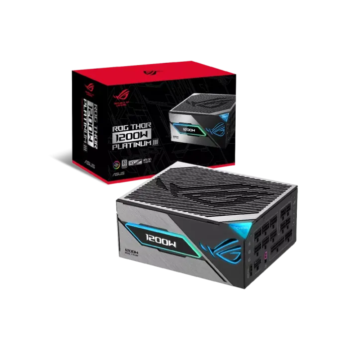 ASUS ROG Thor 1200W Platinum III 90YE00V2-B0NA00 ATX 3.1 Qida Bloku — Bakı