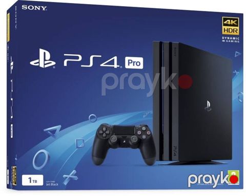 Sony PlayStation 4 Pro oyun konsolu - Model: PS4 Pro - Rəng: Jet Black — Bakı
