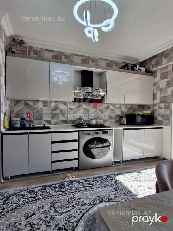 Satılır 2 otaqlı Bina evi menzil (Yeni tikili), 54 m², Suraxanı rayonu — Mənzil, Bakı (7)