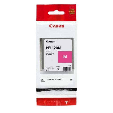 Canon PFI-120 M 2887C001AA Magenta Original Pigment Mürəkkəb Kartrici — Bakı
