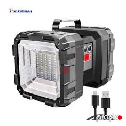 Letour Professional Şarj Oluna Bilən LED Projektor və Əl Fənəri — Bakı