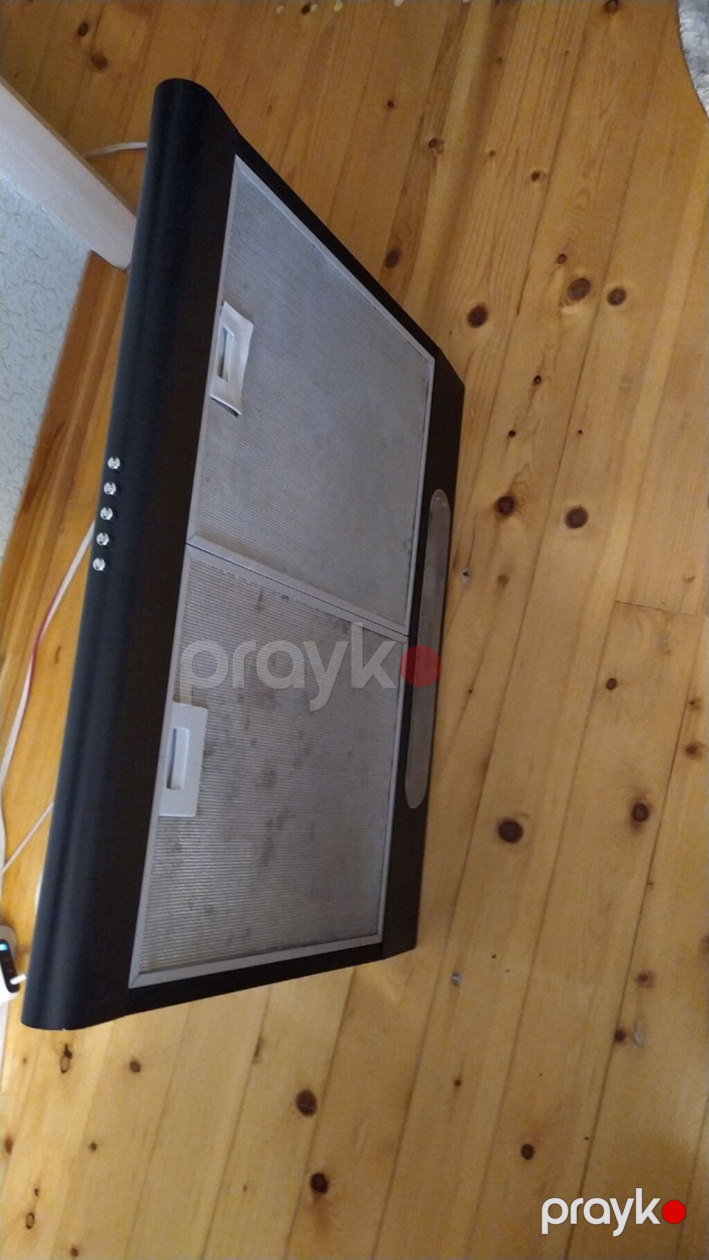 Mətbəx üçün divara quraşdırılan aspirator/çəkmə qurğusu - Rəng: qara — Mətbəx cixartma qapıları və aksesuarları, Masazır (2)