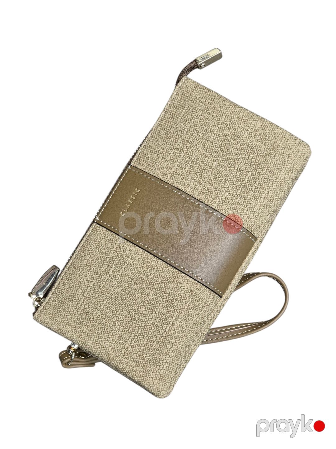 Qadınlar üçün poliuretan pulqabı, açıq qəhvəyi, 18sm x 10sm, 2 kart bölməsi, Çin istehsalı - Yadas_1244-D042_Light-Brown — Mallar, Bakı (2)