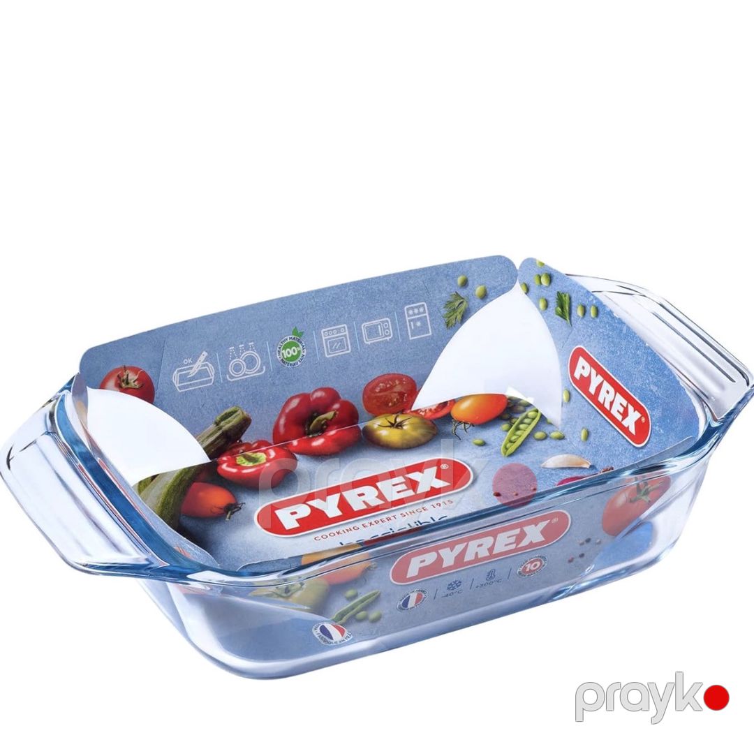 Bişirmə üçün qəlib Pyrex Düzbucaq 2.1 ml Şüşə LShop001719 — Mallar, Bakı (2)