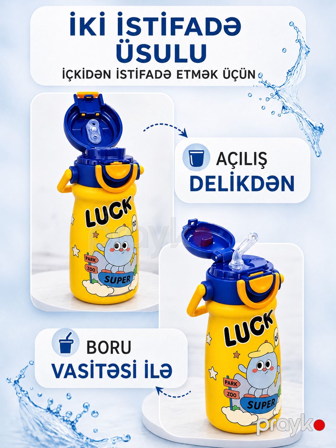 Termos 2686592, 5+ yaş, paslanmayan polad, 550 ml — Mallar, Bakı (3)