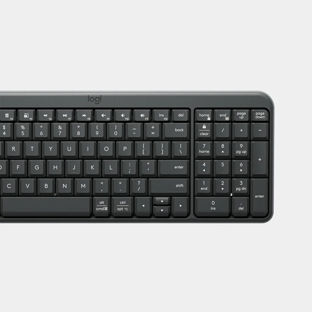 Logitech K250 Compact Bluetooth Keyboard Graphite — Mallar, Bakı (3)