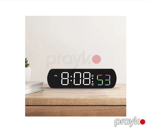 Rəqəmsal LED masa saatı — Bakı