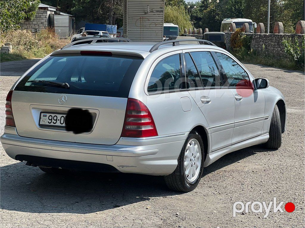 Mercedes C 200, 2.0 L, 2001 il, 350 000 km — Avtomobillər, Şəki (3)