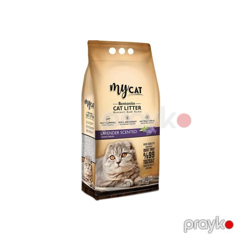 Pişiklər üçün toplaşan doldurucu My cat Lavanda, 10 L — Bakı