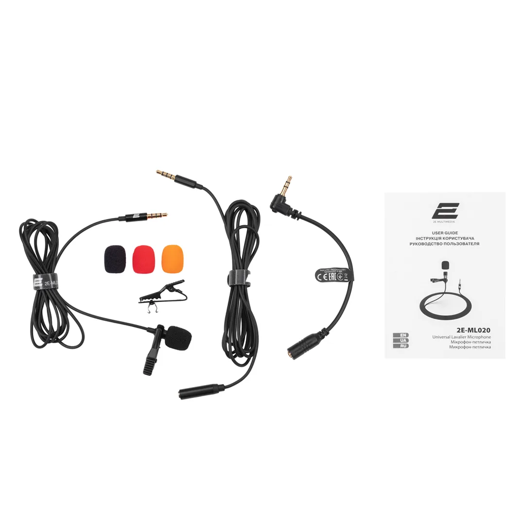 Mikrafon 2Е Lavalier ML020 3.5mm — Mikrafonlar, Bakı (3)