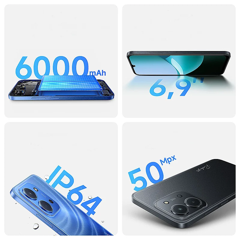 Xiaomi Redmi 15C 8GB/256GB NFC Blue — Smartfonlar, Bakı (3)