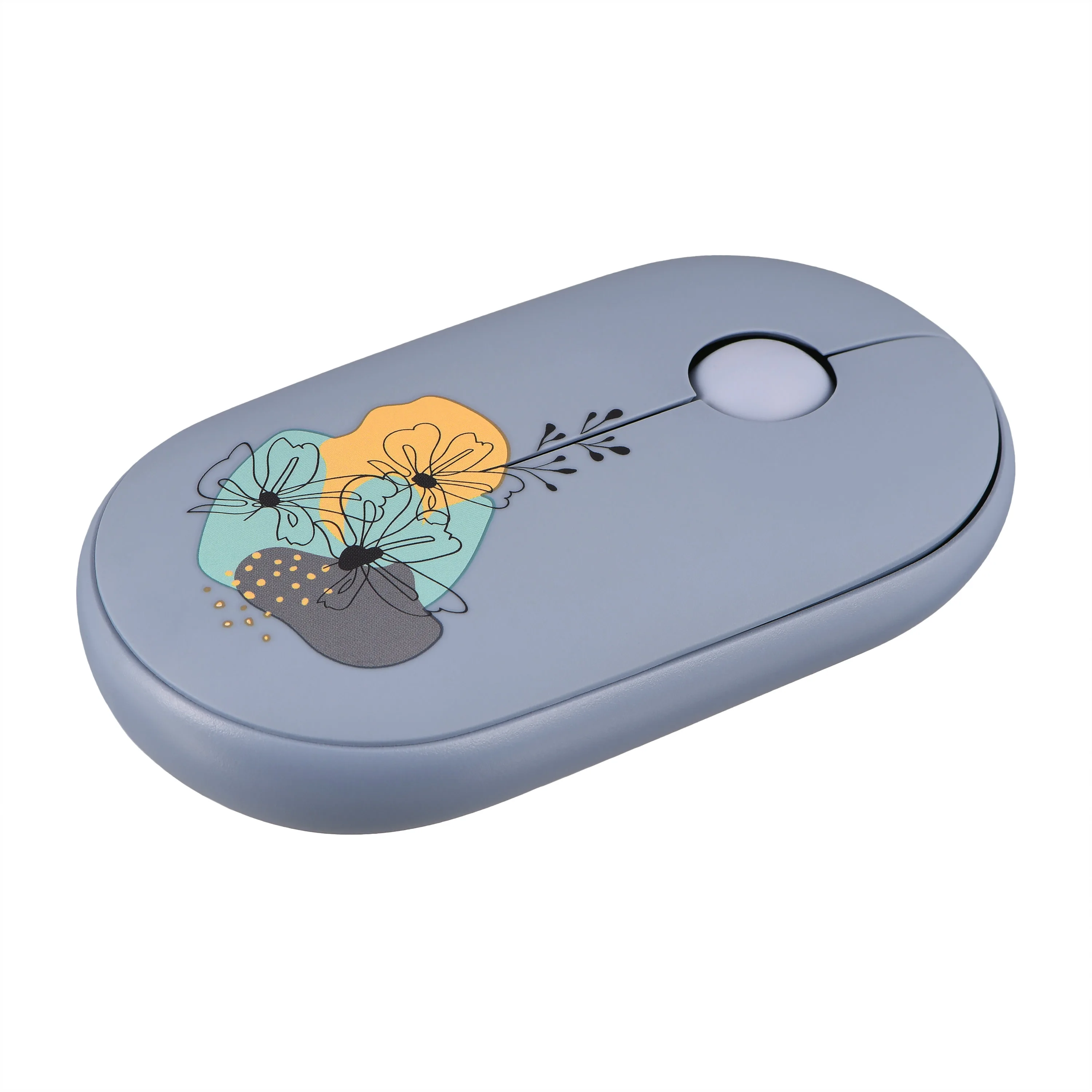 Mouse 2E MF300 Flora Mallow Silent WL BT blue — Mallar, Bakı (2)