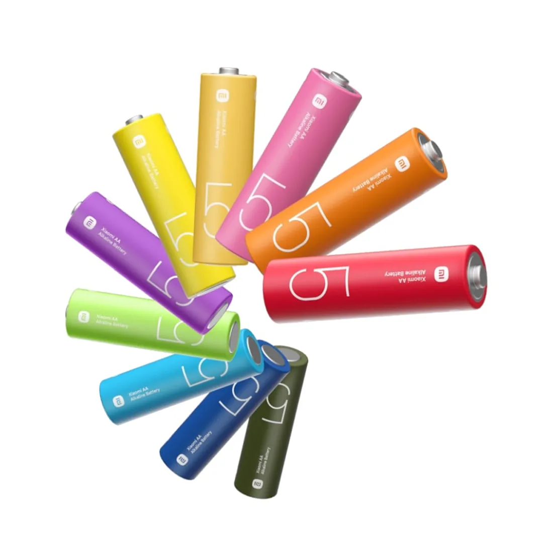 Batareya Xiaomi AA Rainbow Batteries (10 Count) — Bakı