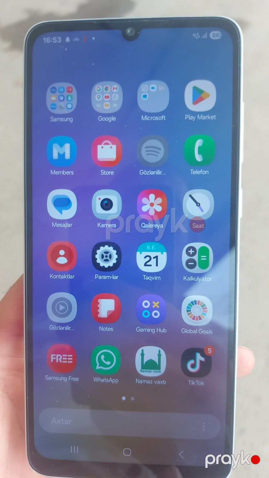 Samsung Galaxy A05 Light Green 64GB/4GB — Smartfonlar, Tovuz (2)