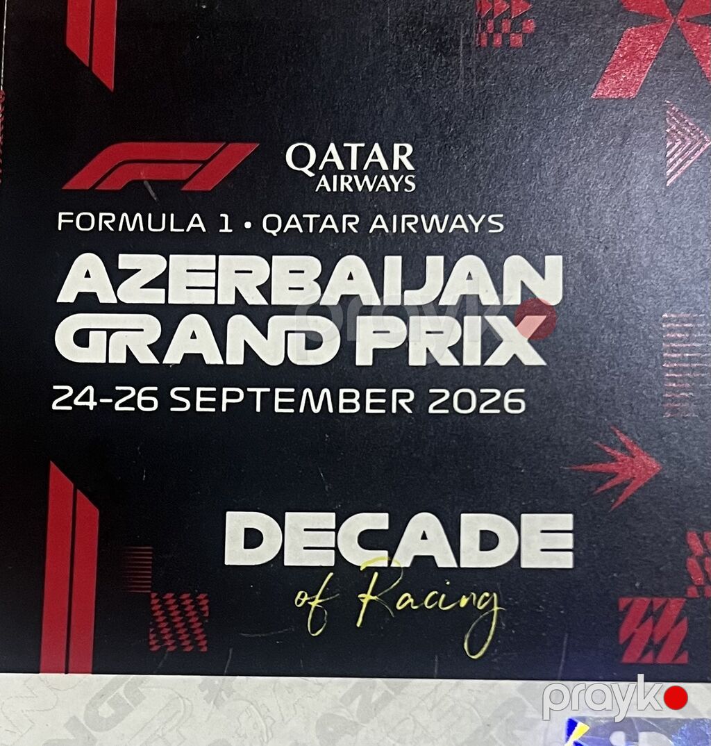 Formula 1 Azerbaijan Grand Prix 2026 biletləri. Təklif olunan — Digər, Bakı (2)
