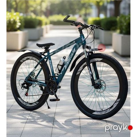 Dağ velosipedi Velostrim, tünd yaşıl, 26" — Bakı