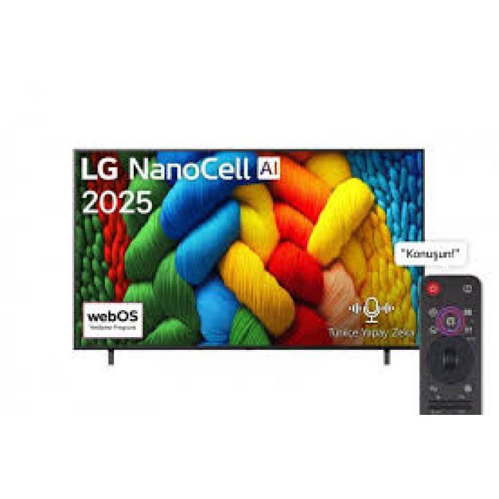 LG 75NANO80A6B NanoCell Televizor 75 Düym 4K Smart TV HDR webOS — Televizorlar, Bakı (3)