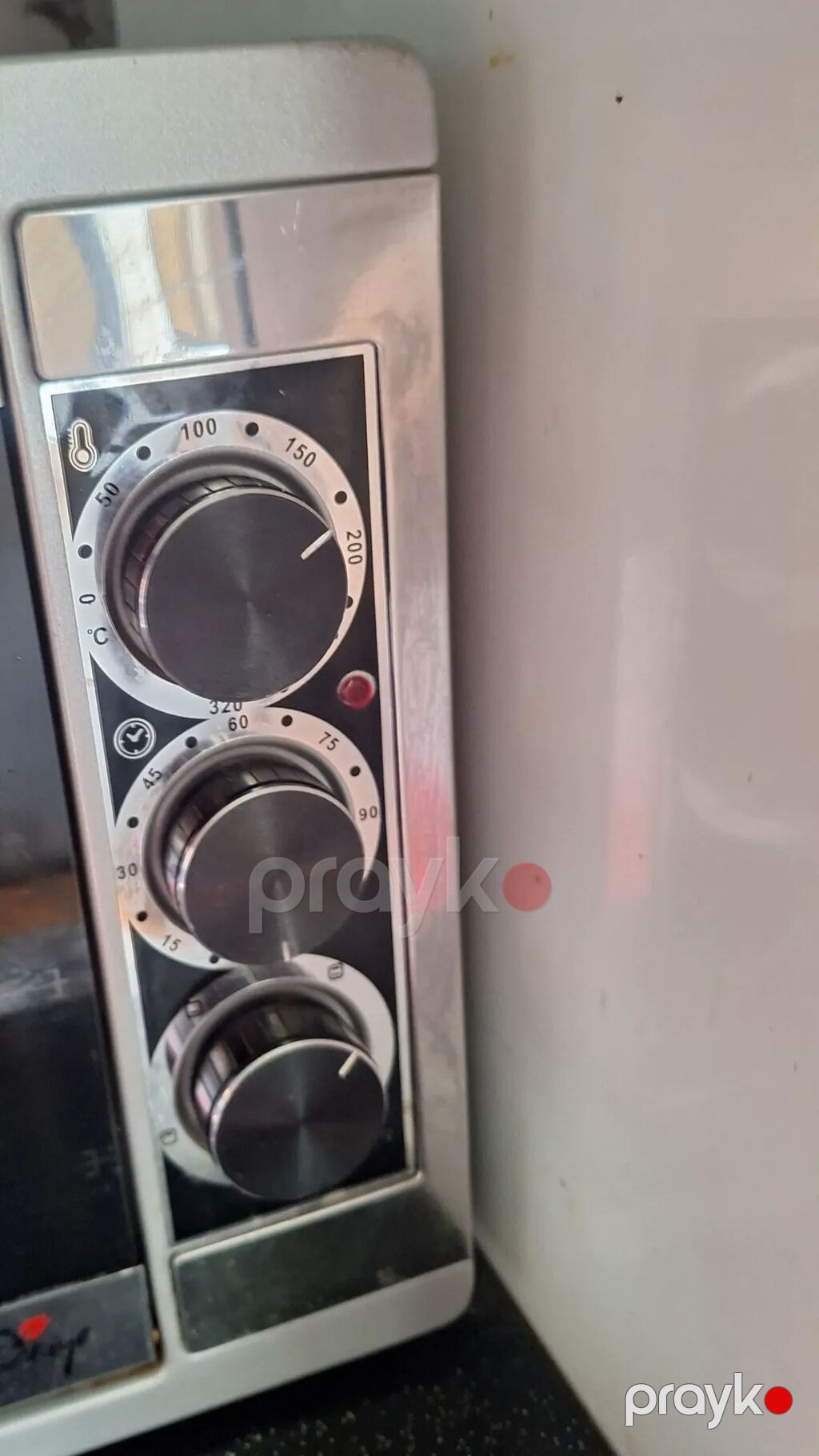 Efba mini elektrik sobası - Gümüş rəngli, ön şüşə qapılı, tutacaqlı — Masaüstü plitələr, Bakı (4)