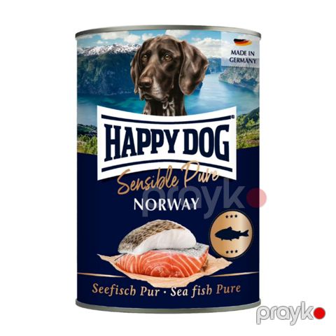 Nəm yem Happy Dog Sensible Pure Norway Sea Fish Pure yetkin itlər üçün, balıq ilə, 400 q — Bakı