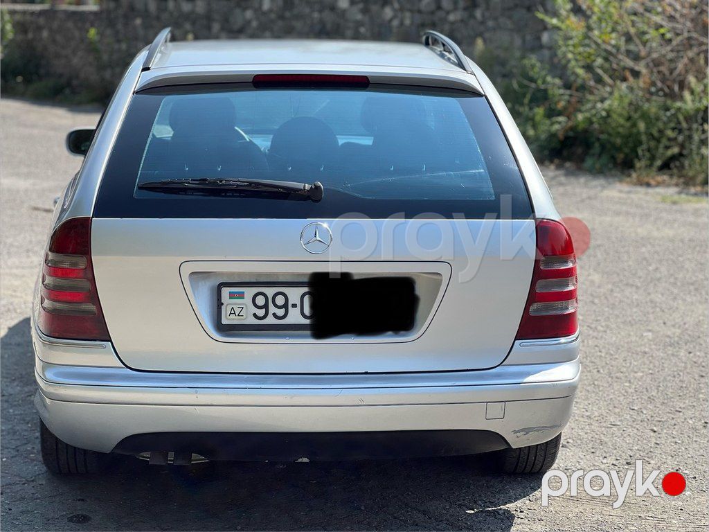 Mercedes C 200, 2.0 L, 2001 il, 350 000 km — Avtomobillər, Şəki (2)