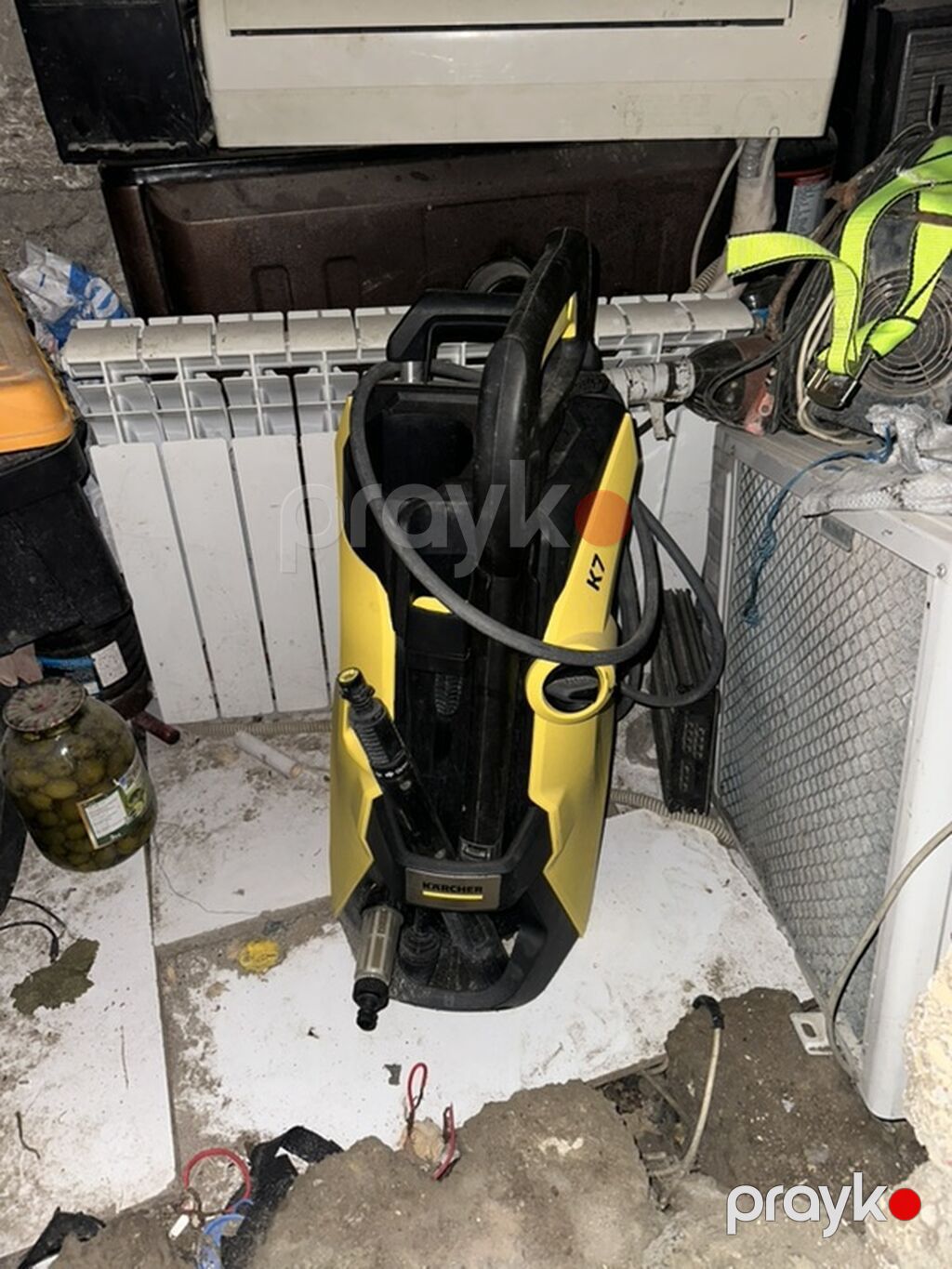 Kärcher K7 yüksək təzyiqli yuyucu aparat 8 dəfə istifadə olunub — Avtoyuma üçün, Digah (3)