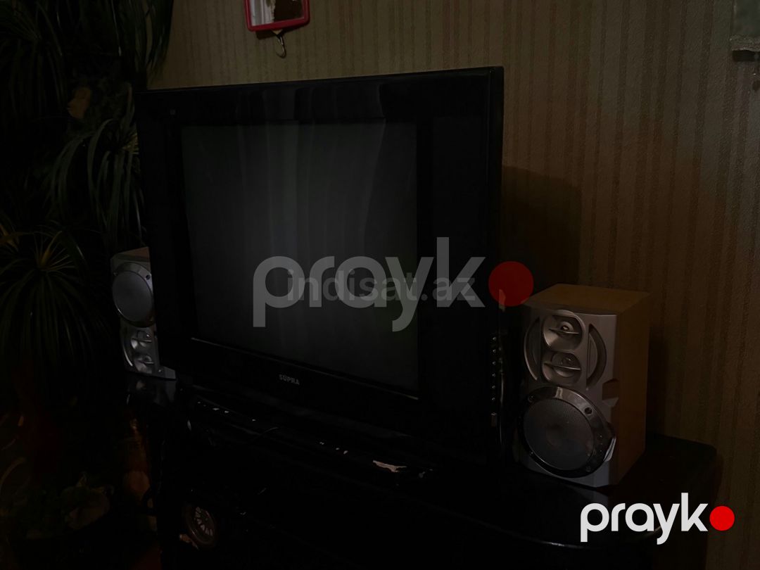 Supra markalı kineskop(CRT)televizordur — Elektronika, Gəncə (2)