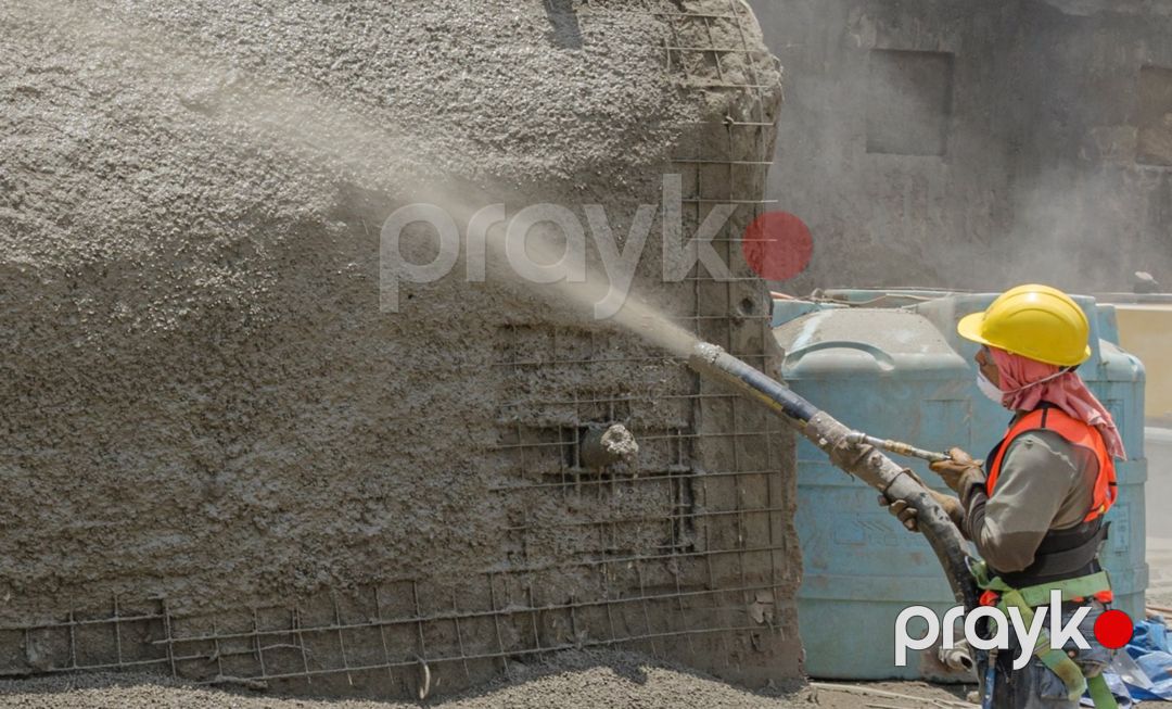 Torkret beton püskürtmə — Təmir və inşaat, Bakı (8)