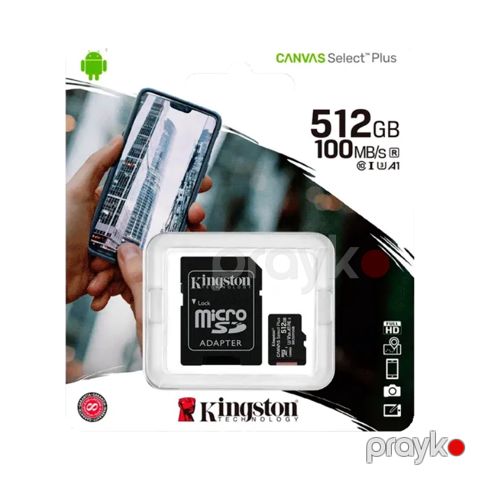 512GB microSDXC Canvas Select Plus Gen3 (SDCS3/512GB) — Bakı