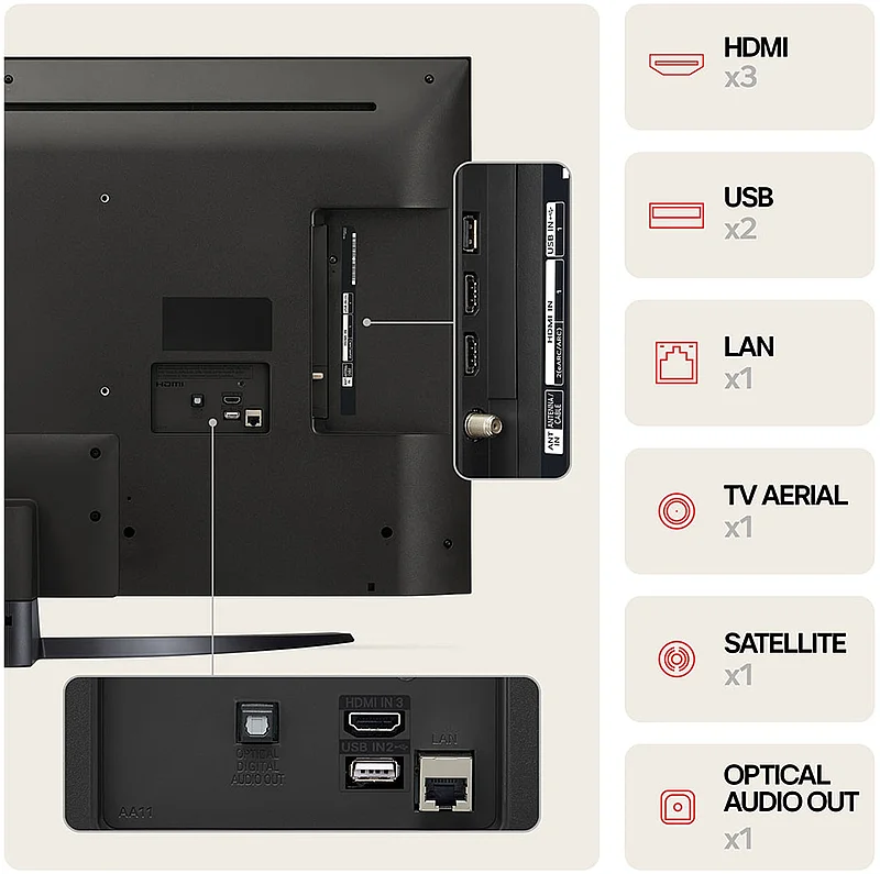 Televizor LG 43″ 43UT81006LA.AMCN — Televizorlar, Bakı (3)