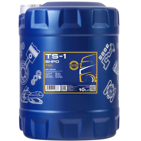 Mühərrik yağı Mannol Shpd TS-1 SAE 15W-40 10L — Bakı
