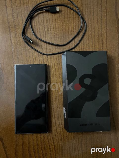 Samsung Galaxy S22 Ultra 5G Phantom Black 256GB/12GB — Bakı